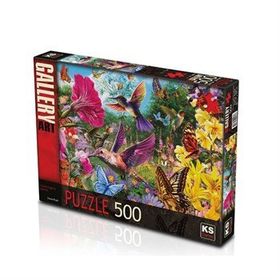 KS Games 20016 500 Parça Hummingbird Garden Puzzle