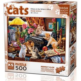 KS Games 20052 500 Parça Yavru Kediler Puzzle