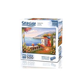 KS Games 20058 Garden & Sea Jin Park 500 Parça Puzzle