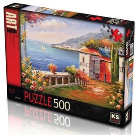 KS Games 20058 Garden & Sea Jin Park 500 Parça Puzzle