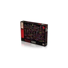 KS Games 20518 1000 Parça Robot Workshop Puzzle
