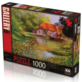 KS Games 20537 1000 Parça Hampshire Millpool Puzzle