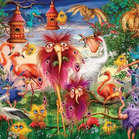 KS Games 20538 1000 Parça Ugly Birds Puzzle