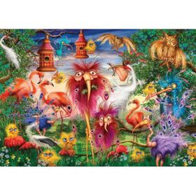 KS Games 20538 1000 Parça Ugly Birds Puzzle