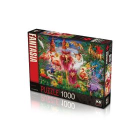 KS Games 20538 1000 Parça Ugly Birds Puzzle
