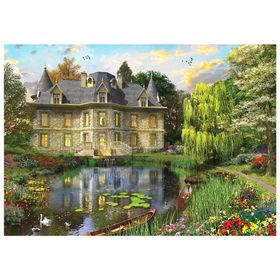 KS Games 20543 1000 Parça Mansion Lake Puzzle