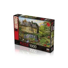 KS Games 20543 1000 Parça Mansion Lake Puzzle