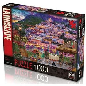 KS Games 20545 1000 Parça Lights Of Amalfi Puzzle