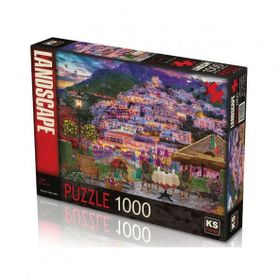 KS Games 20545 1000 Parça Lights Of Amalfi Puzzle