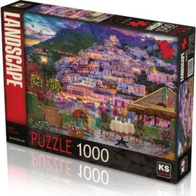 KS Games 20545 1000 Parça Lights Of Amalfi Puzzle
