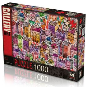 KS Games 20550 1000 Parça City Of Colors Puzzle