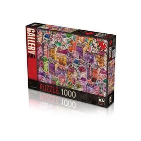 KS Games 20550 1000 Parça City Of Colors Puzzle
