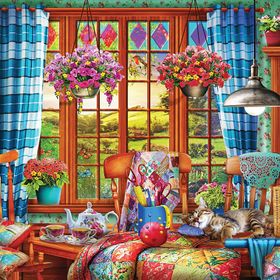 KS Games 20565 1000 Parça Stitching Room Puzzle