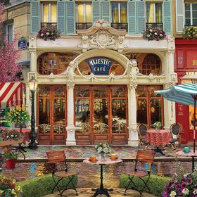KS Games 20566 1000 Parça Majestic Cafe Puzzle