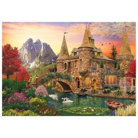 KS Games 20568 1000 Parça Castle Land Puzzle