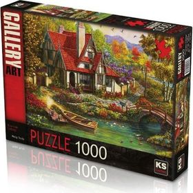KS Games 20569 1000 Parça Riverside Cottage Puzzle