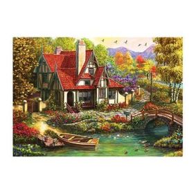 KS Games 20569 1000 Parça Riverside Cottage Puzzle