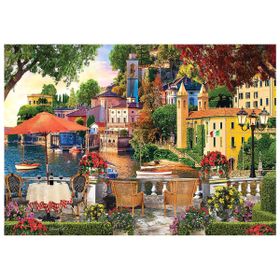 KS Games 20570 1000 Parça İtalian Coast Puzzle