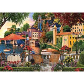 KS Games 20570 1000 Parça İtalian Coast Puzzle
