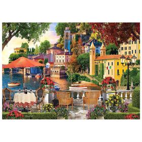 KS Games 20570 1000 Parça İtalian Coast Puzzle