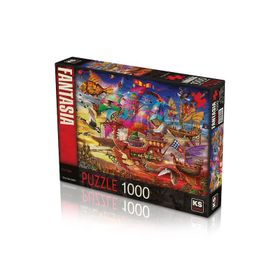 KS Games 20571 1000 Parça The Flight Puzzle