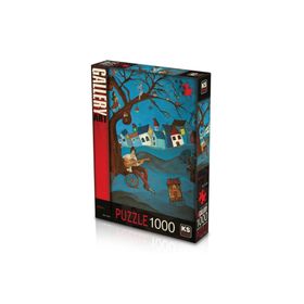Ks Games 20588 1000 Parça Mesken Puzzle