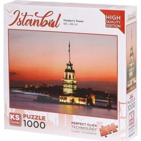 Ks Games 20729 Kız Kulesi Ve Günbatımı 1000 Parça Puzzle