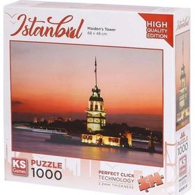 Ks Games 20729 Kız Kulesi Ve Günbatımı 1000 Parça Puzzle