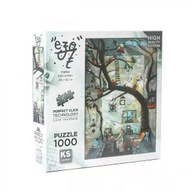 KS Games 20731 1000 Parça Father Ezo Sunal Puzzle