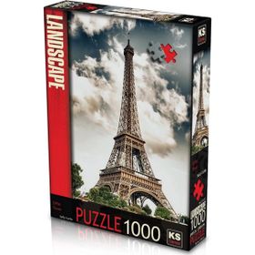 KS Games 20768 Eiffel Tower Paris 1000 Parça Puzzle
