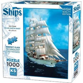 KS Games 20774 Sea Cloud 1000 Parça Puzzle