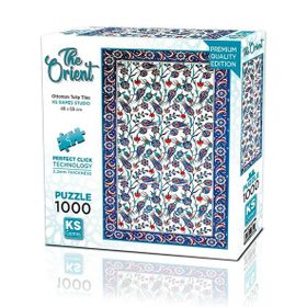 KS Games 20844 Ottoman Tulip Tiles 1000 Parça Puzzle