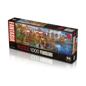 KS Games 21005 1000 Parça Panorama Fantastic Puzzle