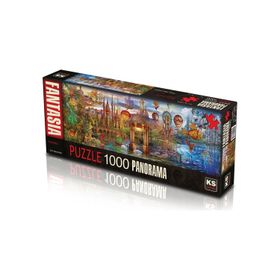 KS Games 21005 1000 Parça Panorama Fantastic Puzzle