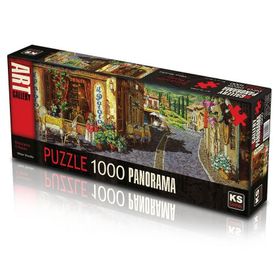 KS Games 21006 1000 Parça Panorama Ristorante Il Paiolo Puzzle