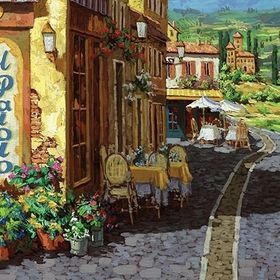KS Games 21006 1000 Parça Panorama Ristorante Il Paiolo Puzzle