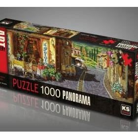 KS Games 21006 1000 Parça Panorama Ristorante Il Paiolo Puzzle