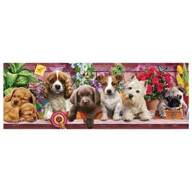 KS Games 21009 1000 Parça Panorama Puppies Puzzle