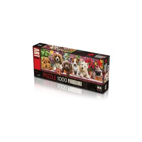 KS Games 21009 1000 Parça Panorama Puppies Puzzle