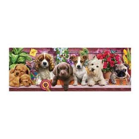 KS Games 21009 1000 Parça Panorama Puppies Puzzle