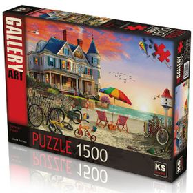 KS Games 22012 1500 Parça Summer House Puzzle