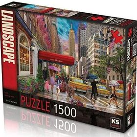 KS Games 22014 1500 Parça Fifty Avenue Nyc Puzzle