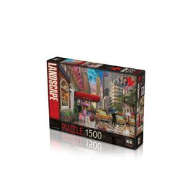 KS Games 22014 1500 Parça Fifty Avenue Nyc Puzzle