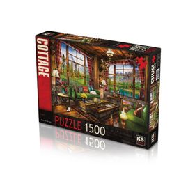 KS Games 22016 1500 Parça Chalet Puzzle