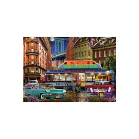 Ks Games 22017 1500 Parça Rickeys Diner Puzzle