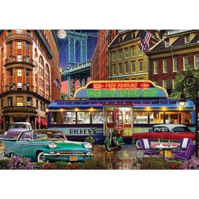Ks Games 22017 1500 Parça Rickeys Diner Puzzle