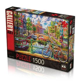 KS Games 22018 1500 Parça A Colorful City Puzzle
