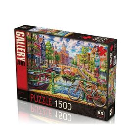 KS Games 22018 1500 Parça A Colorful City Puzzle