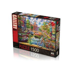 KS Games 22018 1500 Parça A Colorful City Puzzle
