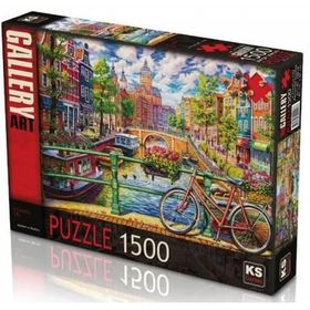 KS Games 22018 1500 Parça A Colorful City Puzzle